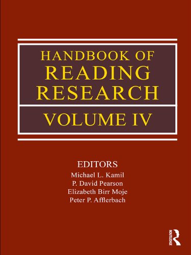 Handbook of Reading Research, Volume IV: 4