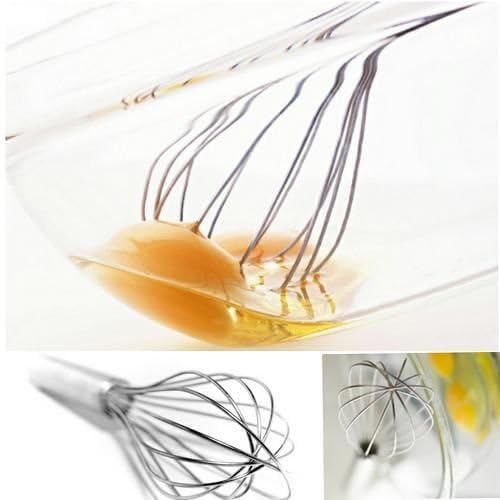 unihandbag New Creative Design Stainless Steel Hand Whisk Egg Cream Mixer Stirrer Sauce Beater