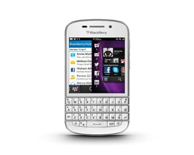 BlackBerry Q10 (White, 16 GB) 