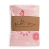 Pixel Organics Organic Twin Flat Sheet in Love... by Pixel Organics