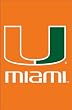 University of Miami Flag - Garden Size