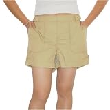 Womens Tommy Hilfiger khaki casual beach shorts. Very high quality pair of shorts that is great for hanging out or the beach.