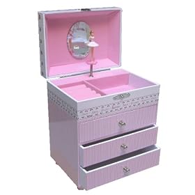 Kara and Rose Musical Jewelry Box by M&K Company