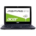 Acer Aspire One D270 25,7 cm (10,1 Zoll) Netbook (Intel Atom N2600, 1,6GHz, 1GB RAM, 320GB HDD, Intel GMA 3600, Bluetooth, Win 7 Starter) schwarz