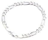 Bracelet - BRS-K41176 - Homme - Gourmette - Argent 925/1000 15.34 Gr