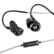 MEElectronics M6P-BK Sports Sound-Isolating In Ear Headphones with Microphone/Remote for iPod, iPhone and Smartphones (Black)