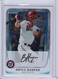 2011 Bowman Chrome Bryce Harper Rookie Card #BC1