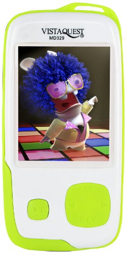 Vistaquest/Lapins Crétins - 00386 VQ MD329 LC 2GO VERT - Jeu Électronique - Lecteur Audio/Vidéo MP4-MP3