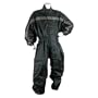 Motorcycle Rain Gear - One Piece Motorcycle Rainsuit RS5009 Grey