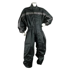 Motorcycle Rain Gear - One Piece Motorcycle Rainsuit RS5009 Grey