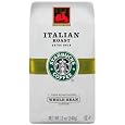 BUY : Starbucks Italian Roast Coffee, Whole Bean, 12-Ounce Bags (Pack of 3)