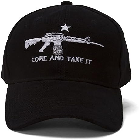 Come and Take It Black Adjustable Cap