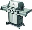 Broil King 986784 Signet 90 Liquid Propane Gas Grill with Side Burner and Rear Rotisserie
