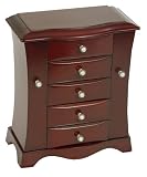 "Bette" Mele & Co. Jewelry Box in Cherry