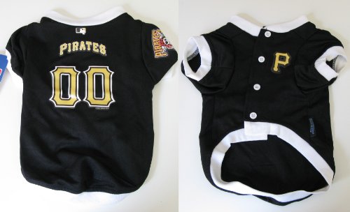 Pittsburgh Pirates Pet Dog Baseball Jersey SMALL