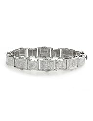 3.30 CT BRACELET 10 KT White Gold