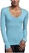 Trecento Women's Long Sleeve V-Neck Tee Shirt