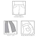 MeMoi Denim Boot Cut Jean Leggings