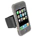 Bargaincell- Apple iPhone Soft Flexible Smoke Silicone Skin Cover Case with Armband