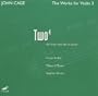 Cage: The Works for Violin, Vol. 3