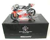 Review Minichamps  / 1/12 APRILIA 250ccm V.ROSSI GP1998 - GIFT BOX PACKAGING