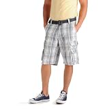 Lee Wyoming Cargo Shorts CHALK DRAKE GREY 40W