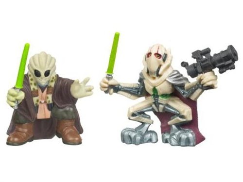 414nOv8zN4L Star Wars Galactic Heroes Kit Fisto and amp; General Grievous