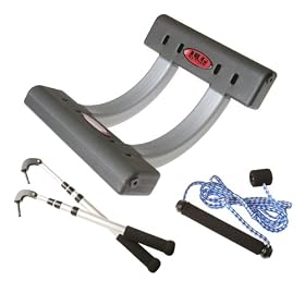 Creative Fitness Rug Runner Deluxe Package with Poles and Ski Rope