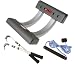 Carpet-based fitness tool for improving coordination, balance, and strength Ideal for skiers, skaters, surfers, joggers, climbers, walkers, and other athletes Helps rehabilitate ankle, knee, and hip injuries and reduces future injury risk Includes poles for improved balance and water-ski-like tow rope Durable construction supports up to 300 pounds; 1-year manufacturer's warranty