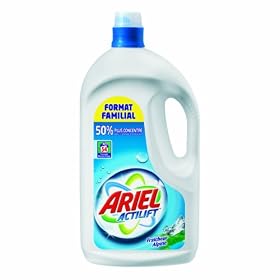 Ariel - 81284154 - Lessive Liquide - Fra�cheur Alpine - 54 Doses