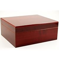 25-cigar Humidor Cherrywood Finish