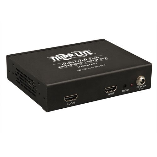Tripp Lite B126-004 4-Port HDMI Over Cat5 Extender/Splitter TAA/GSA (Black )