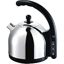 Childrens Cooking Appliances: Pretend Play Toy Kettle with Chrome Finish