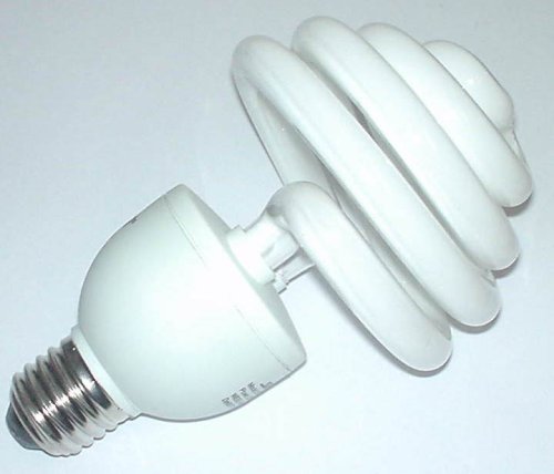 Fotoleuchte Spiral Tageslichtleuchte (230V, 25W, 5400K, E27), Energieeffizienzklasse A Leuchte Tageslichtleuchte