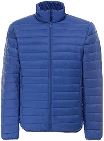 Bonydh Mens Winter Warm Lightweight Down Jackets Sapphire Blue 16