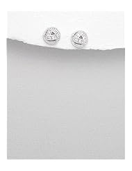 CZ Earrings In 92.5 Sterling Silver
