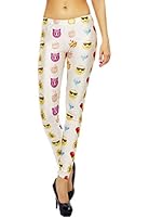 Ninimour- Celeb Inspired Digital Print Leggings Pants Tights O/ S