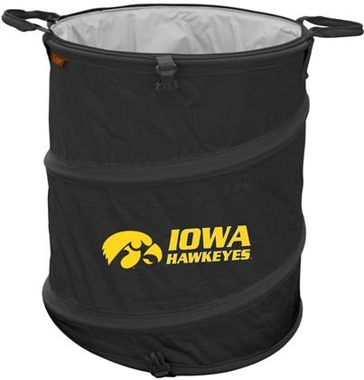 Iowa Hawkeyes NCAA Collapsible Trash Can by Logo Chair