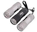 Rolson Tools 61760 3pc 9 LED Torch Set With Batteries