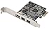 Syba Low Profile PCI-Express 1394b/1394a (2B1A) Card, TI Chipset, Extra Regular Bracket SD-PEX30009