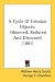 A Cycle Of Celestial Objects: Observed, Reduced And Discussed (1881)