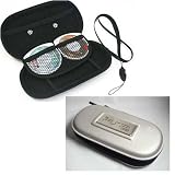 Silver Aero carrying case Travel Game case for New PSP Slim PSP 2000