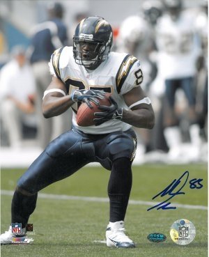 Antonio Gates Autographed/Hand Signed San Diego Chargers 8X10 Photo- Gates Hologram
