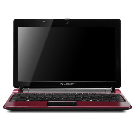 Gateway LT2041u 10.1-Inch Red Netbook - Over 8 Hours of Battery Life Windows 7 Starter