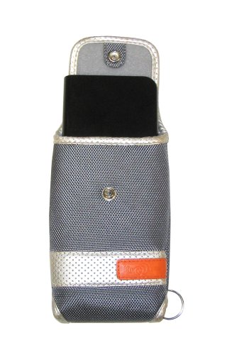 Kroo Western Digital My Passport Portable Hard Drive Nylon Case (Gray/Gold)