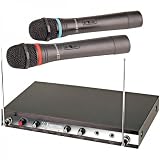 Emerson WM320 Karaoke Wireless Microphone - Dual Channel DVD Karaoke Converter w/30-Song DVD