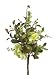 Pack of 6 Coral Blossom Artificial Pear, Hydrangea & Berry Floral Sprays 22