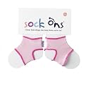 Sock Ons - 0-6 months - Colour BABY PINK