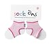 Sock Ons - 6-12 months New Larger Size - Colour BABY PINK