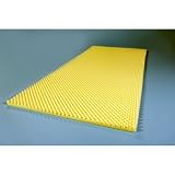 SanoNox “Airwave light” viscoelastische Matratzenauflage mit Klimafunktion 100x200x3cm ohne Bezug